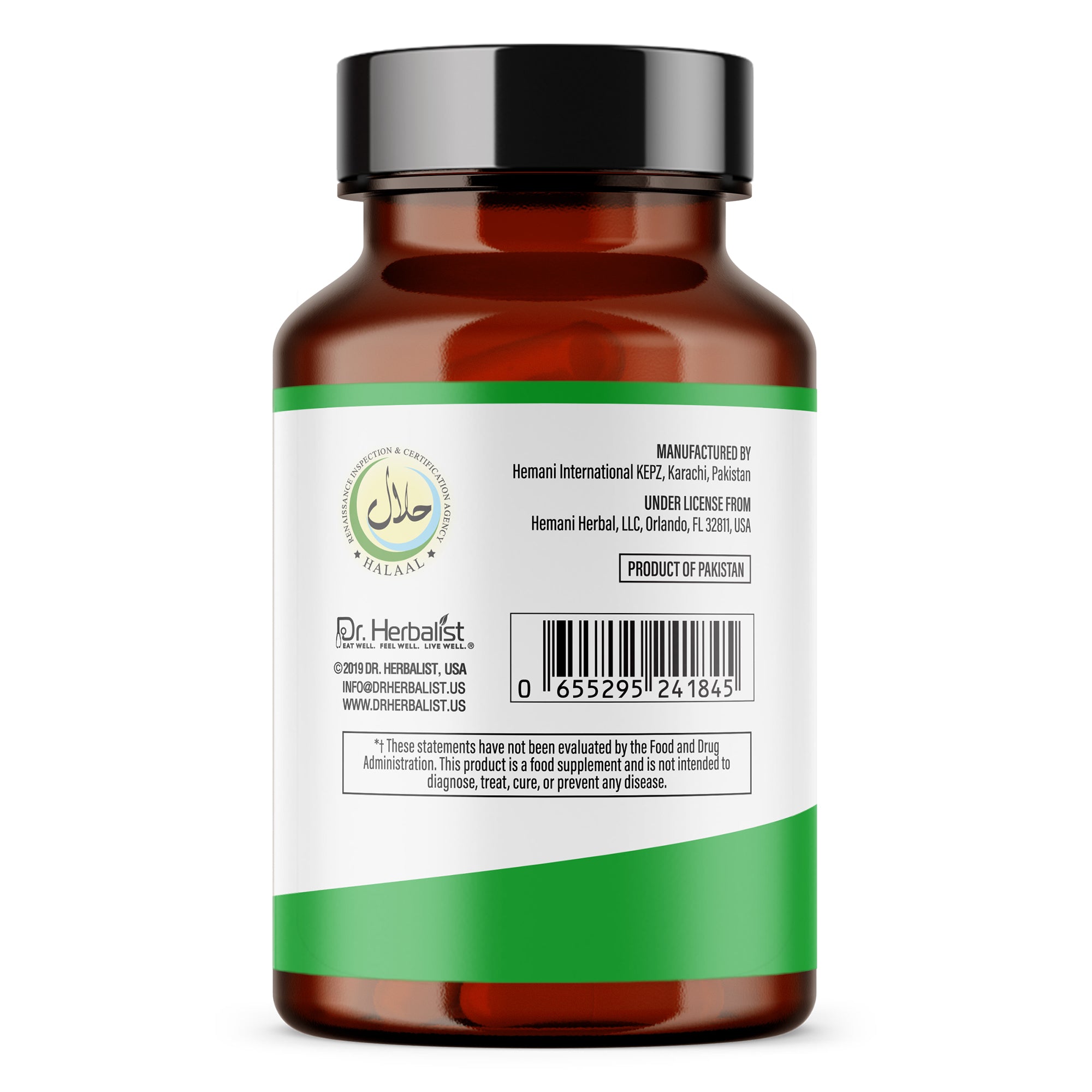 Dr. HERBALIST Kalmegh Extract Capsules 400mg - Andrographis Paniculata 'King of Bitters' with Andrographolide | Supports Immune Wellness & Respiratory Comfort* | Halal, Vegan | 60ct