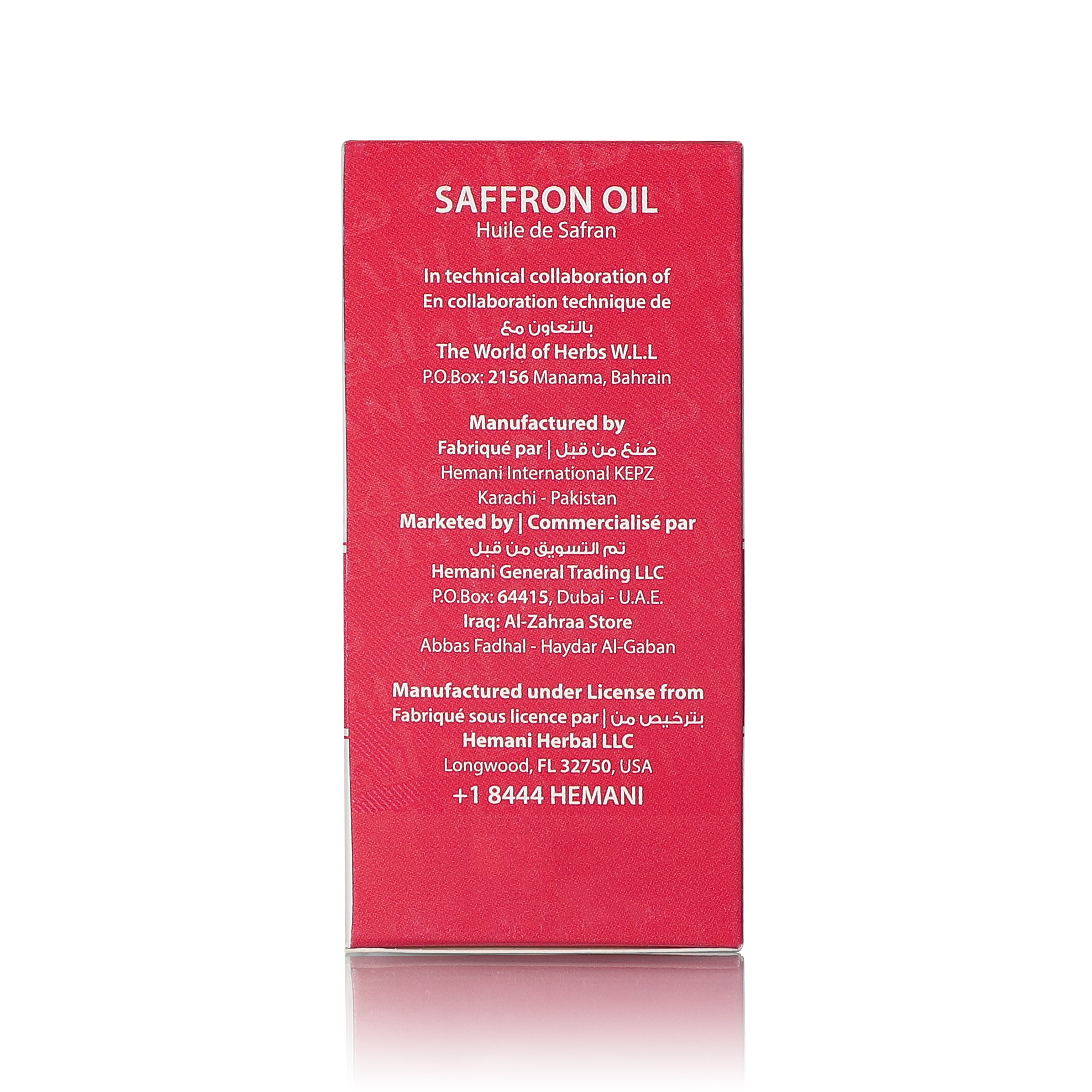 HEMANI Saffron Oil 30mL