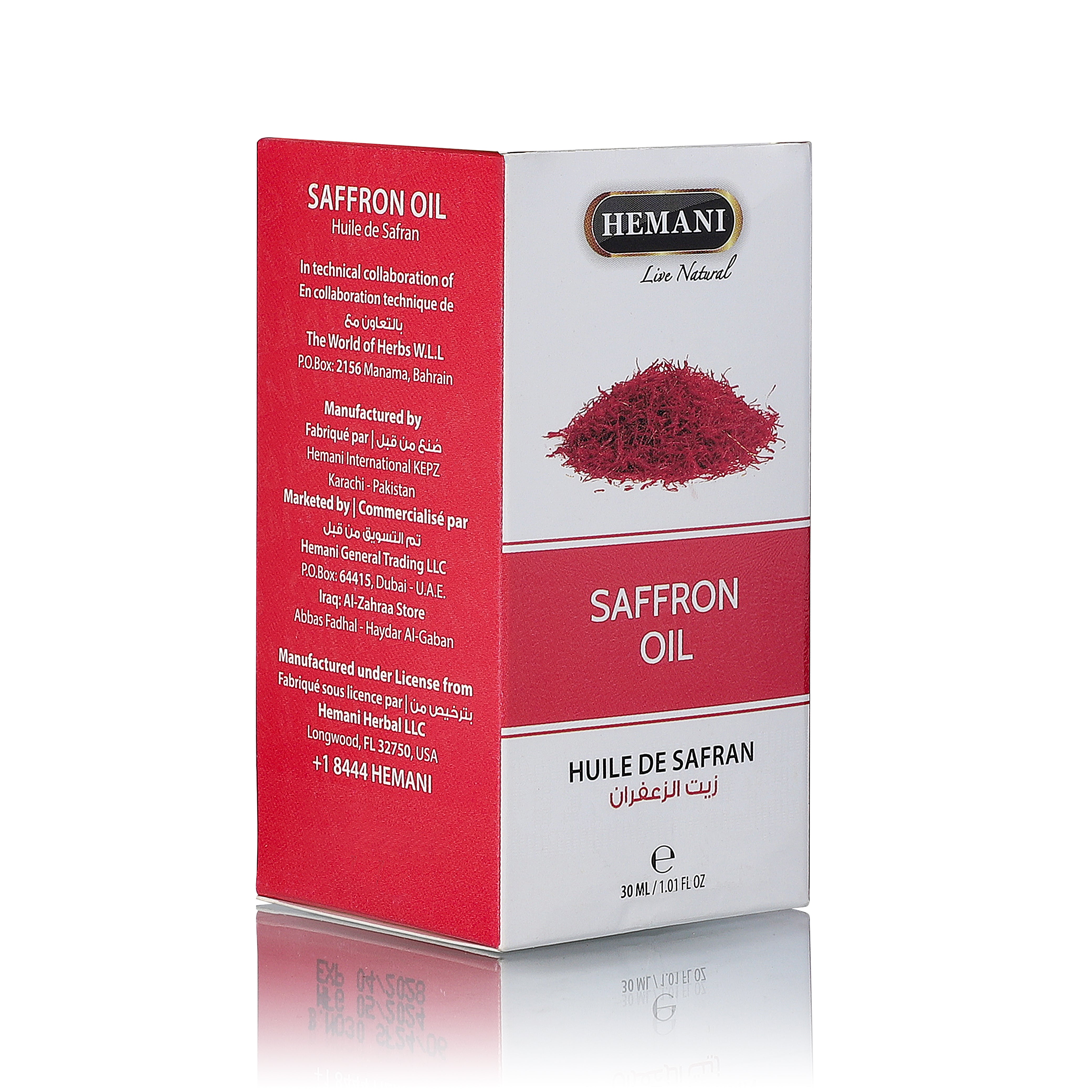 HEMANI Saffron Oil 30mL