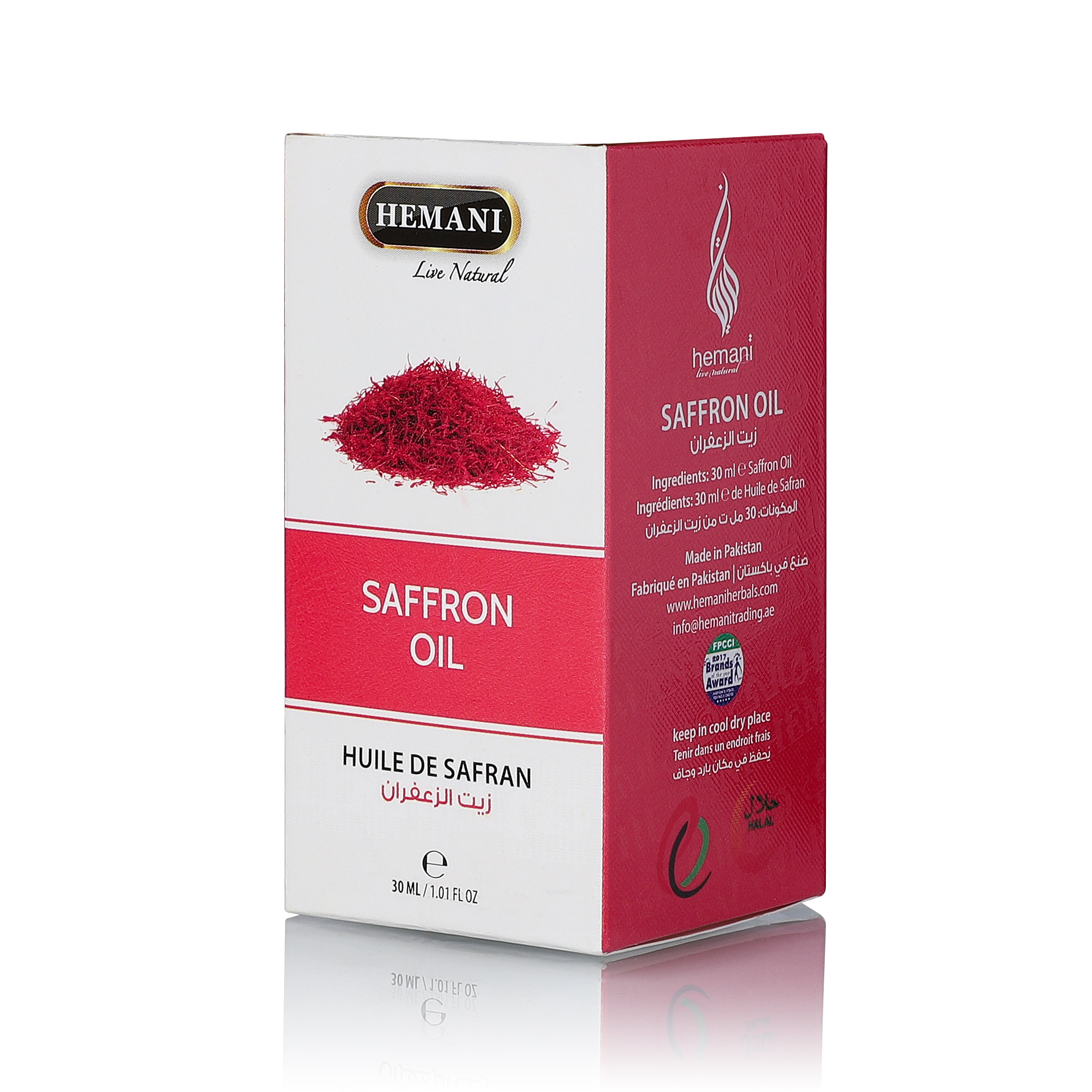 HEMANI Saffron Oil 30mL