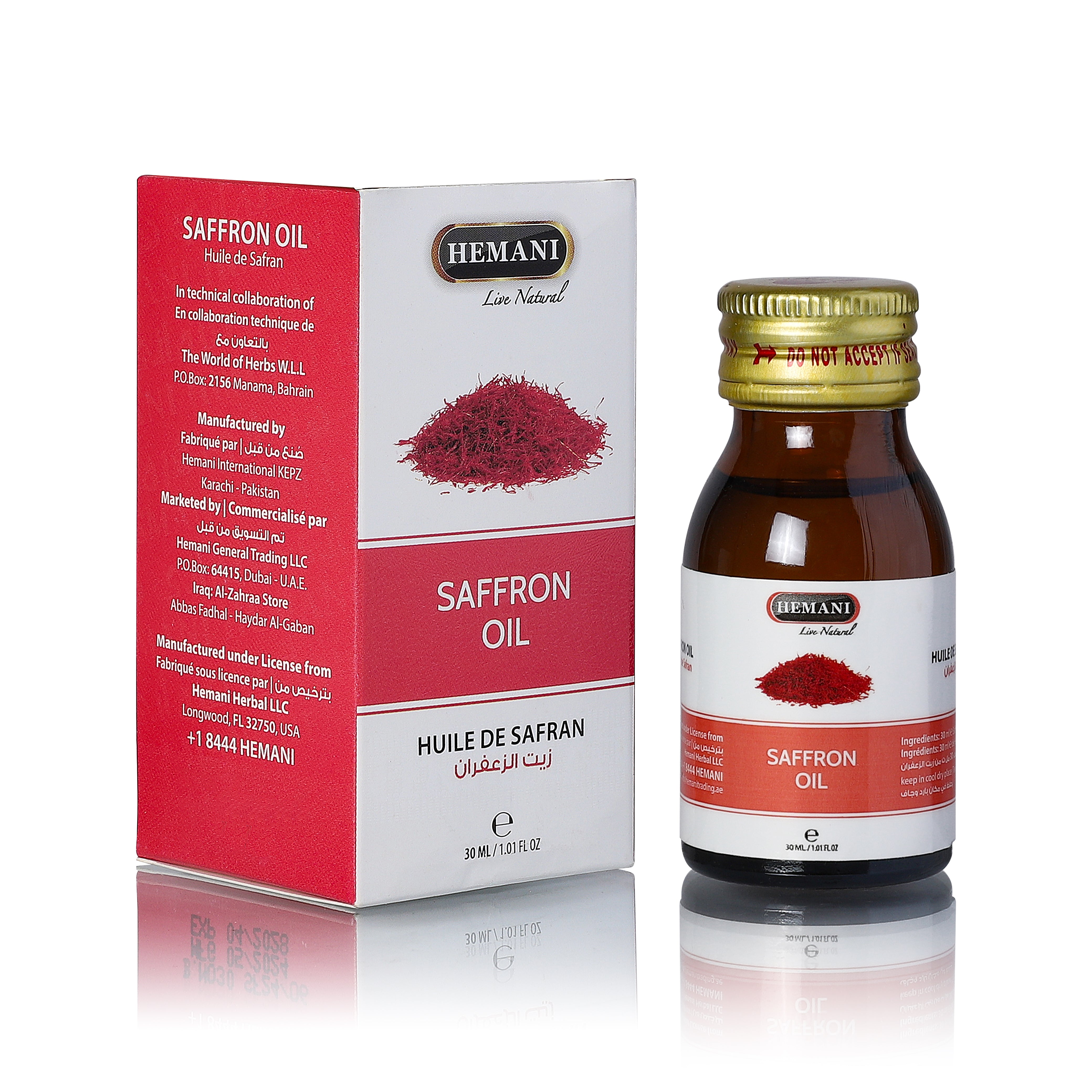 HEMANI Saffron Oil 30mL