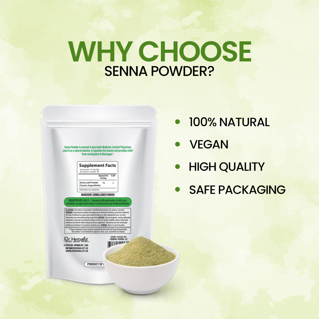 DR. HERBALIST Senna Powder 200g