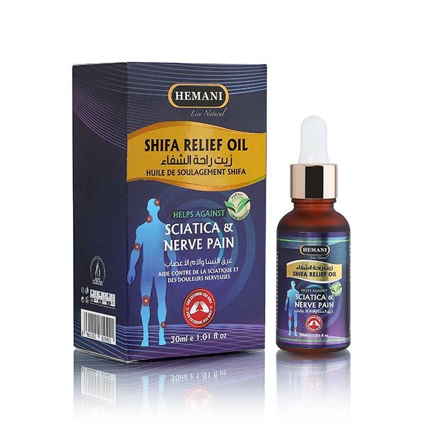 HEMANI Shifa Oil 30mL | Herbal Oil Blend | Traditional Natural Wellness Oil | Aromatic Multipurpose Herbal Oil for Massage & Daily Use