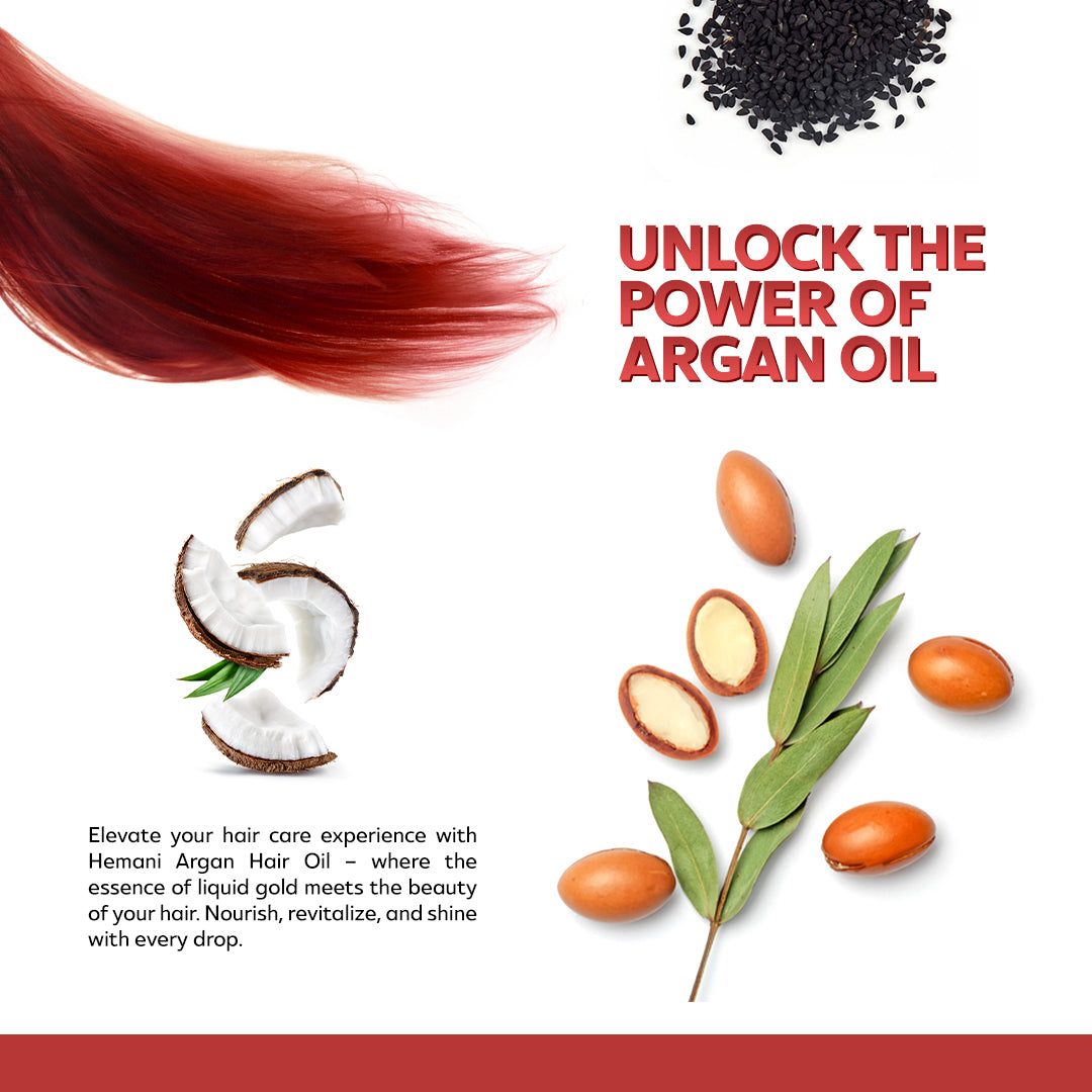 HEMANI Hair Oil Argan 200mL