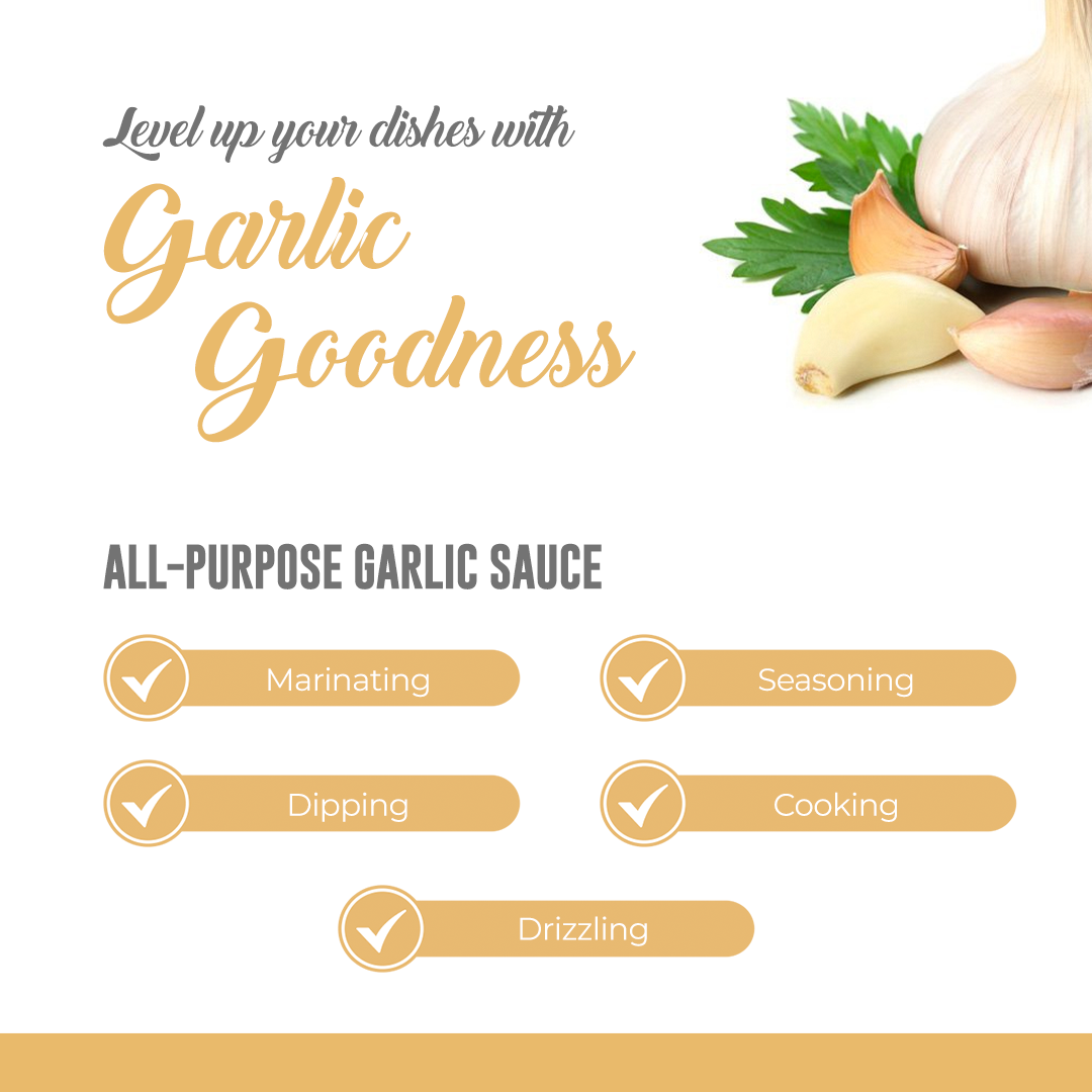 Holy Sauce Garlic Sauce 3.78L