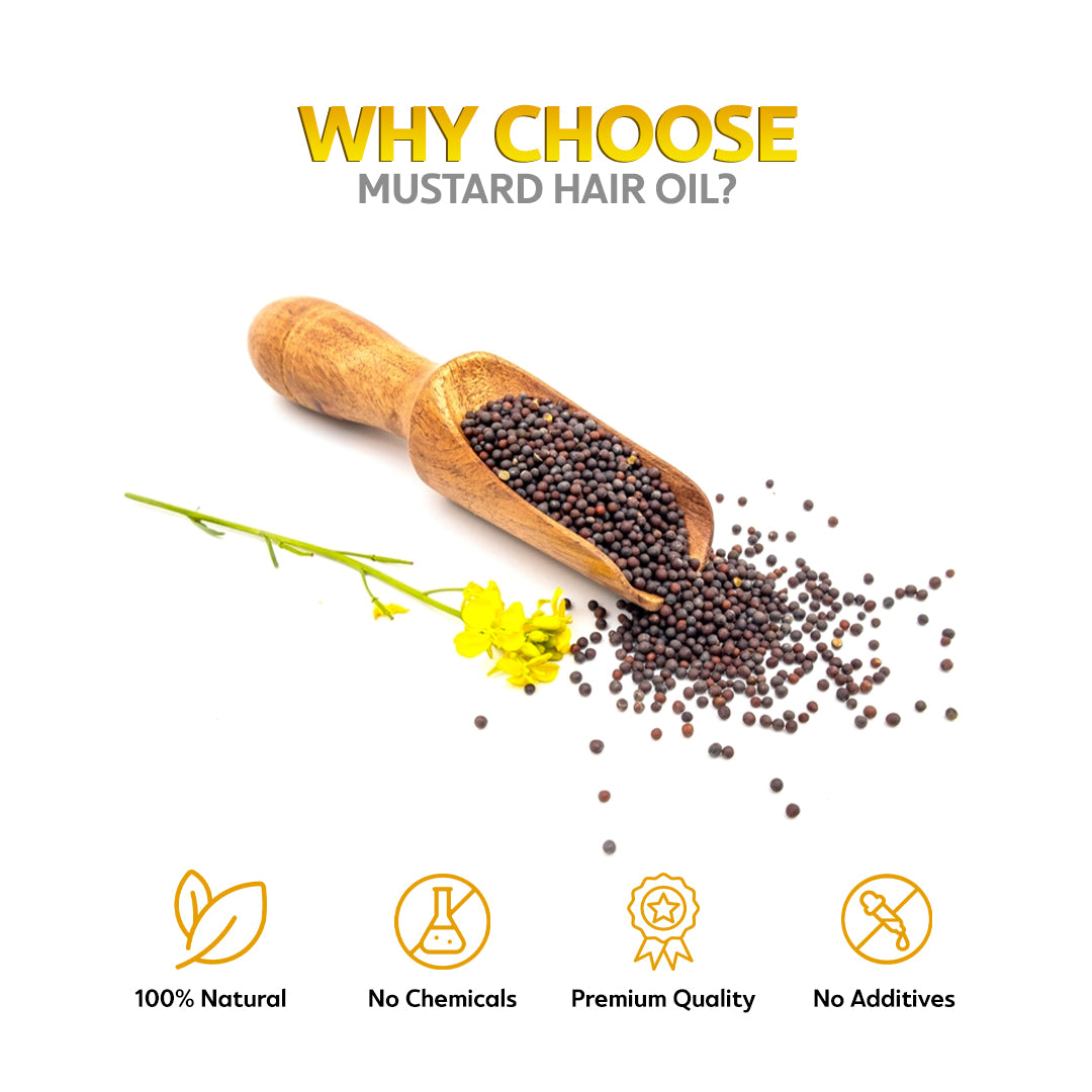 HEMANI Hair Oil Mustard 200mL