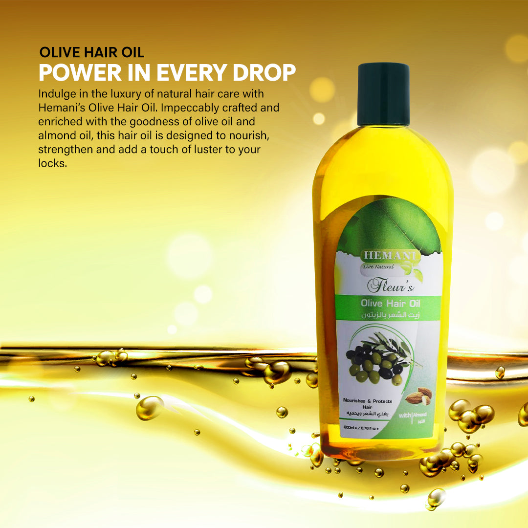 HEMANI Hair Oil Olive 200mL