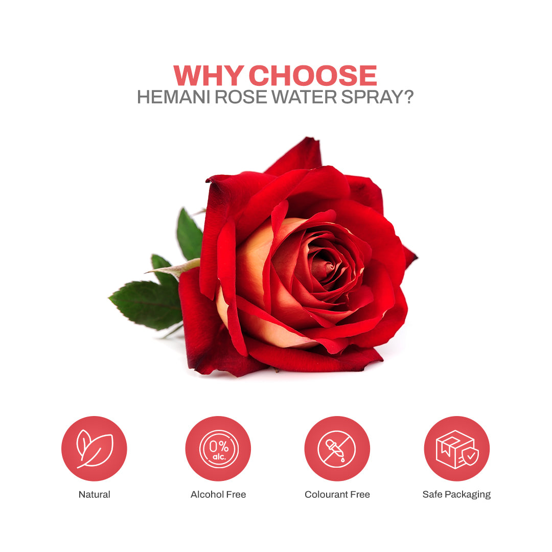 HEMANI Water Spray Rose 120mL