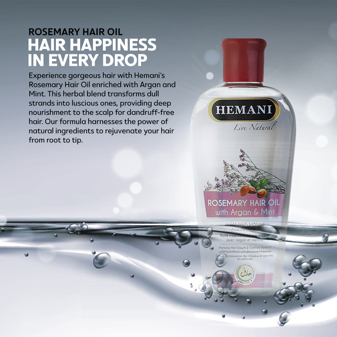 HEMANI Hair Oil Rosemary 200mL