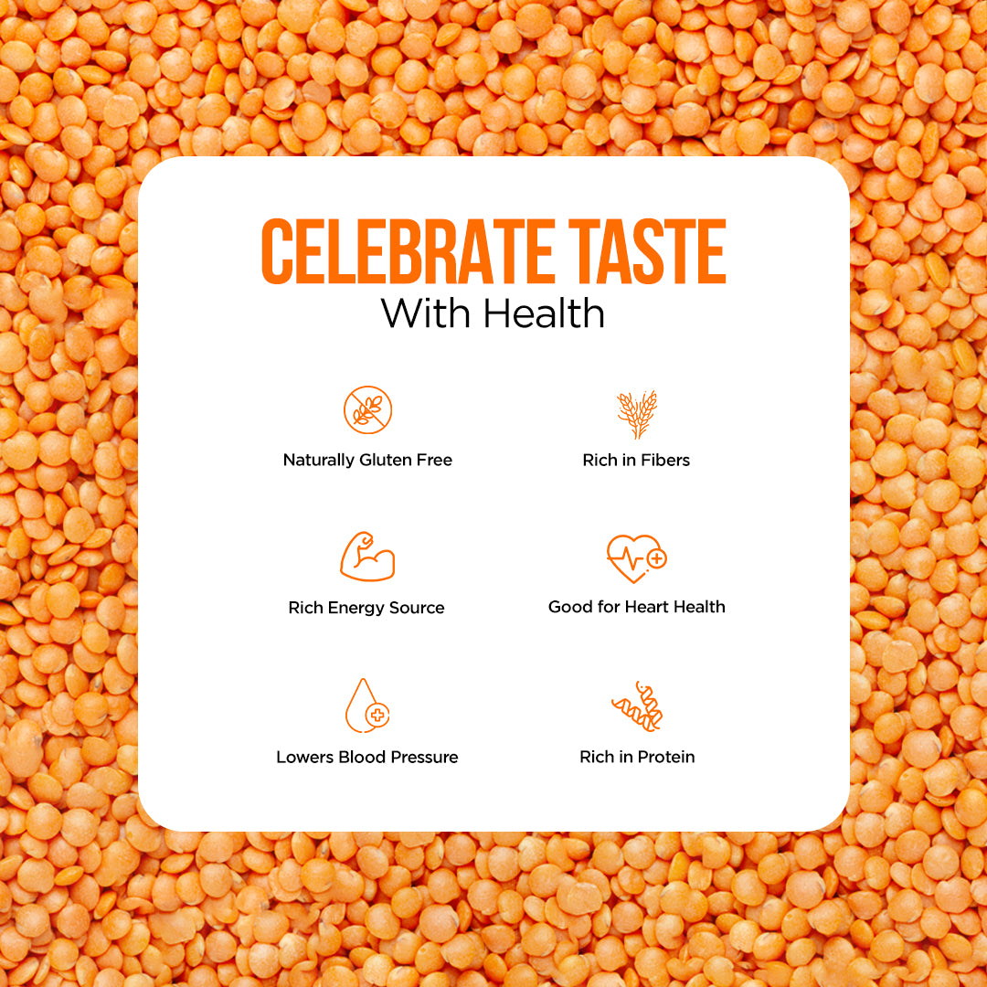 HEMANI Red Lentils - Masoor Daal 2LB