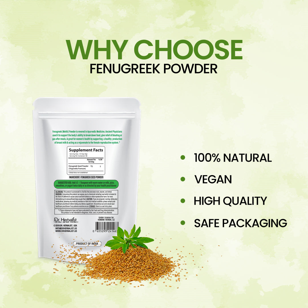 DR. HERBALIST Fenugreek Powder 200g