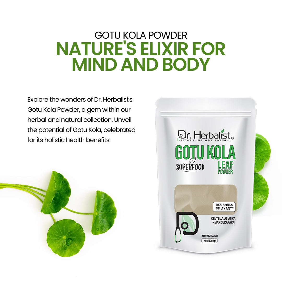 DR. HERBALIST Gotu Kola Powder 200g