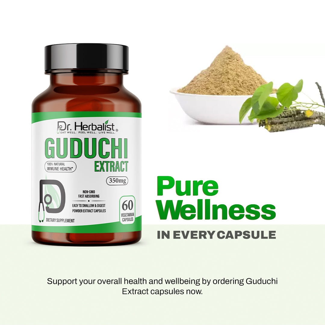 DR. HERBALIST Guduchi Extract 350mg 60 Capsules