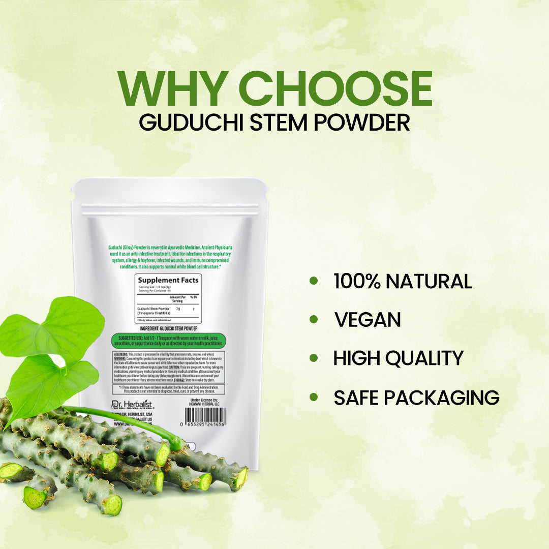 DR. HERBALIST Guduchi Powder 200g