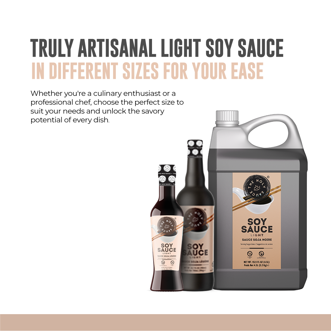 HOLY SAUCE Light Soy 820g