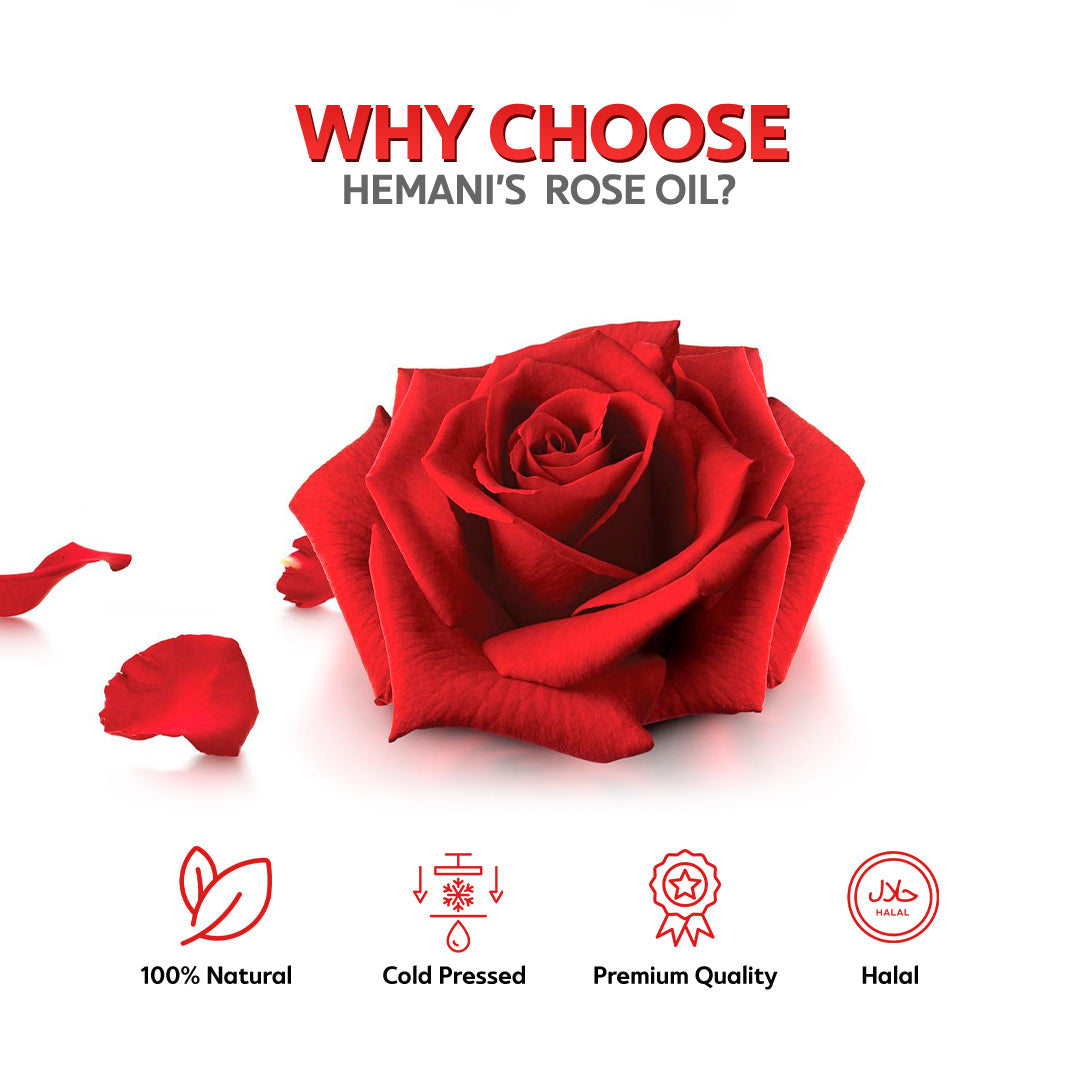 HEMANI Rose Oil 30mL