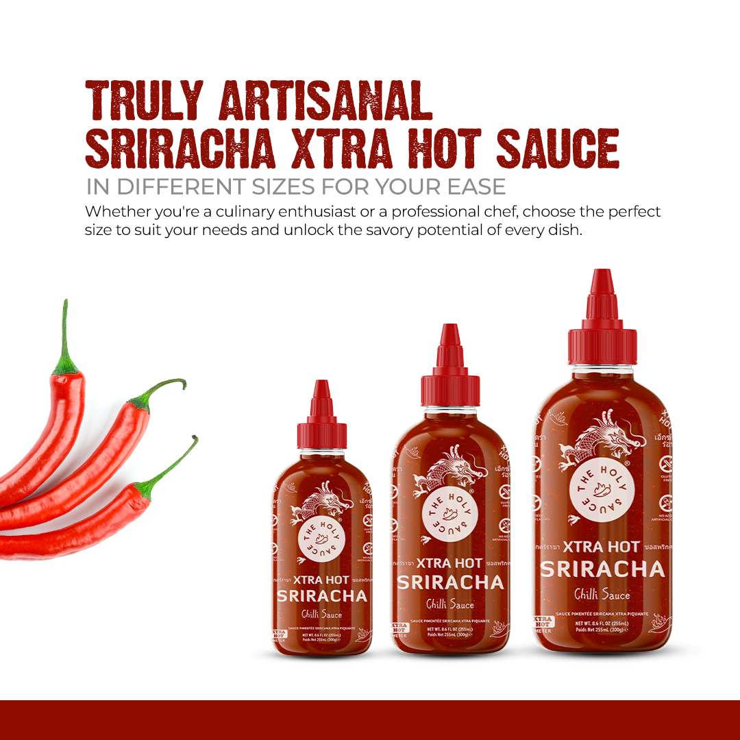 HOLY SAUCE Sriracha Chili Extra Hot 300g