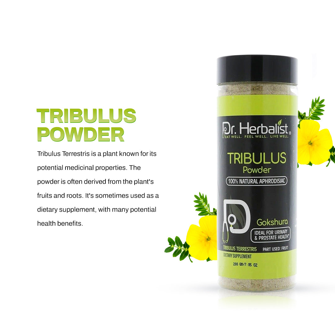 DR. HERBALIST Tribulus Powder Bottle 200g