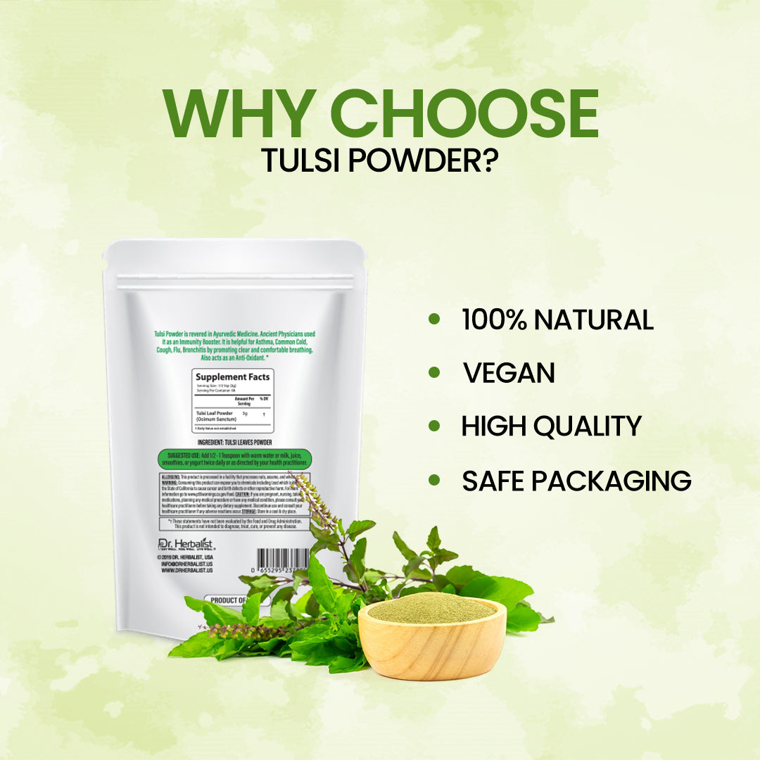 DR. HERBALIST Tulsi Powder 200g