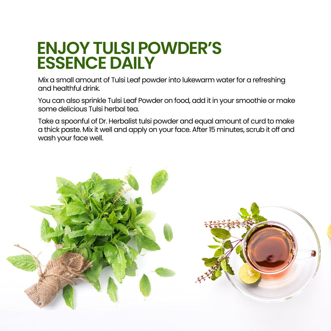 DR. HERBALIST Tulsi Powder 200g