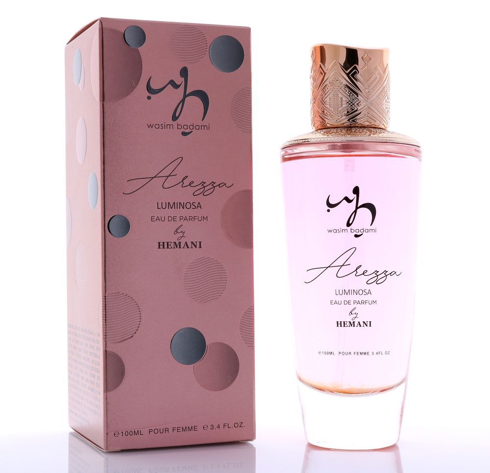 WB Hemani Areza Luminosa Eau de Parfum 100mL | Halal | Feminine Luminous Floral Fragrance