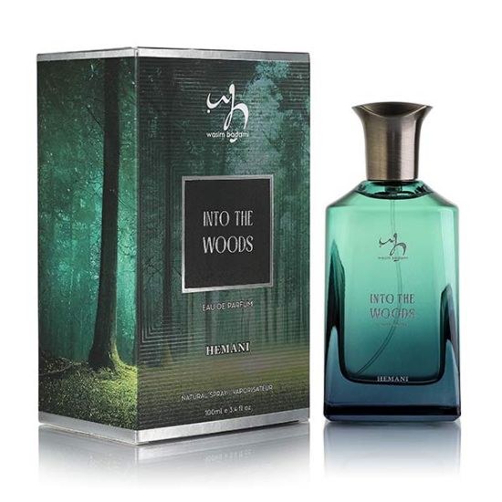 WB Hemani Into the Woods Eau de Parfum 100mL | Green Tea Cassis Petitgrain Damascene Rose Moss | Halal | Unisex EDP