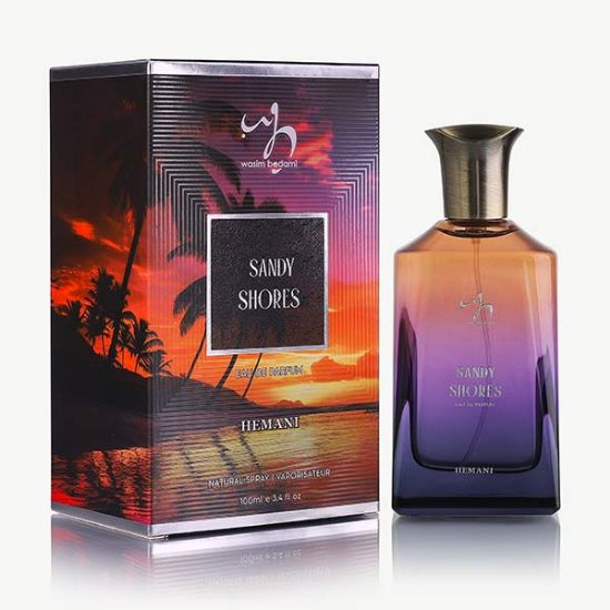 WB Hemani Sandy Shores Eau de Parfum 100mL | Halal | Unisex Warm Beach Fragrance