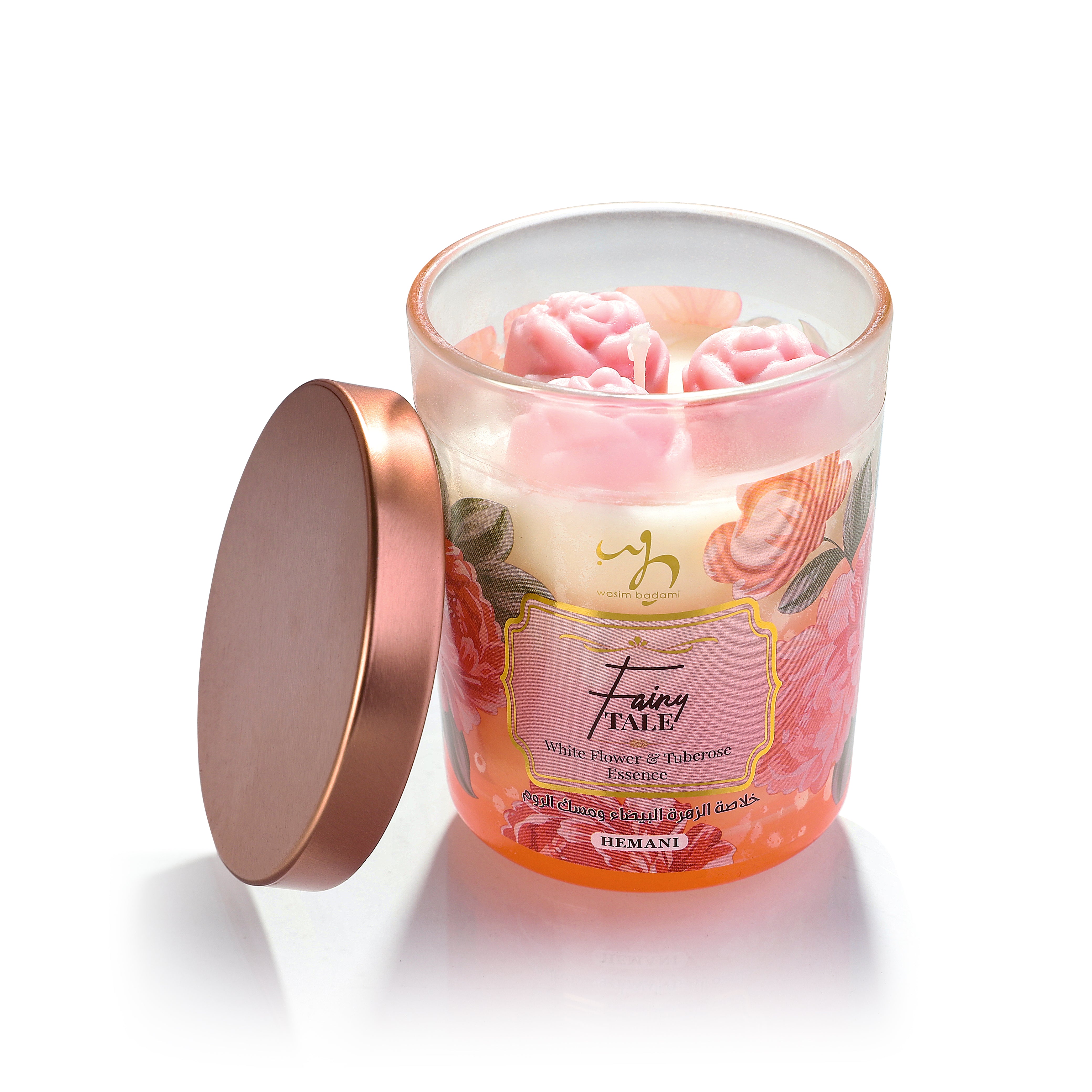 HEMANI Candle Fairytale - White Flower & Tuberose Essence