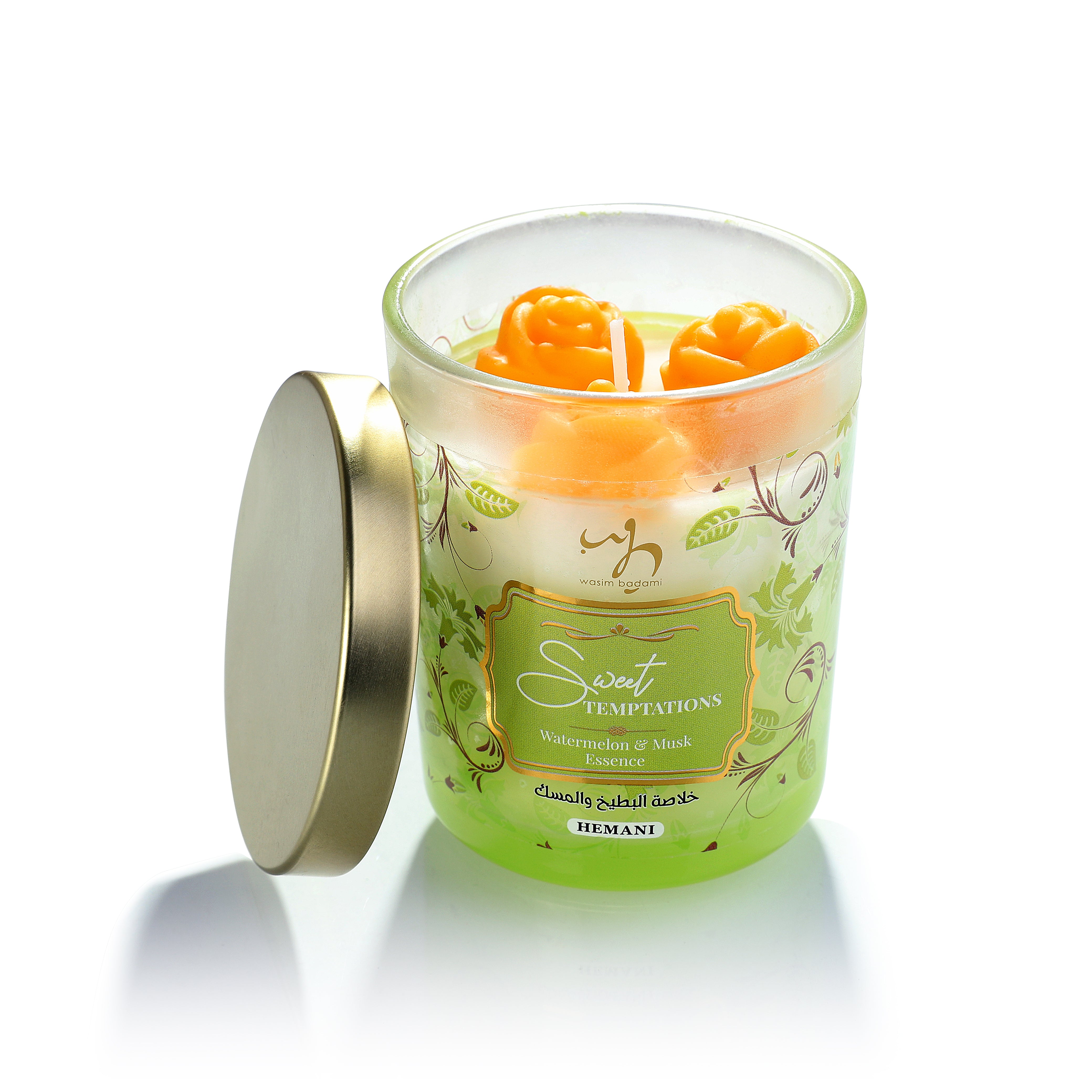 HEMANI Candle Sweet Temptation - Watermelon & Musk Essence