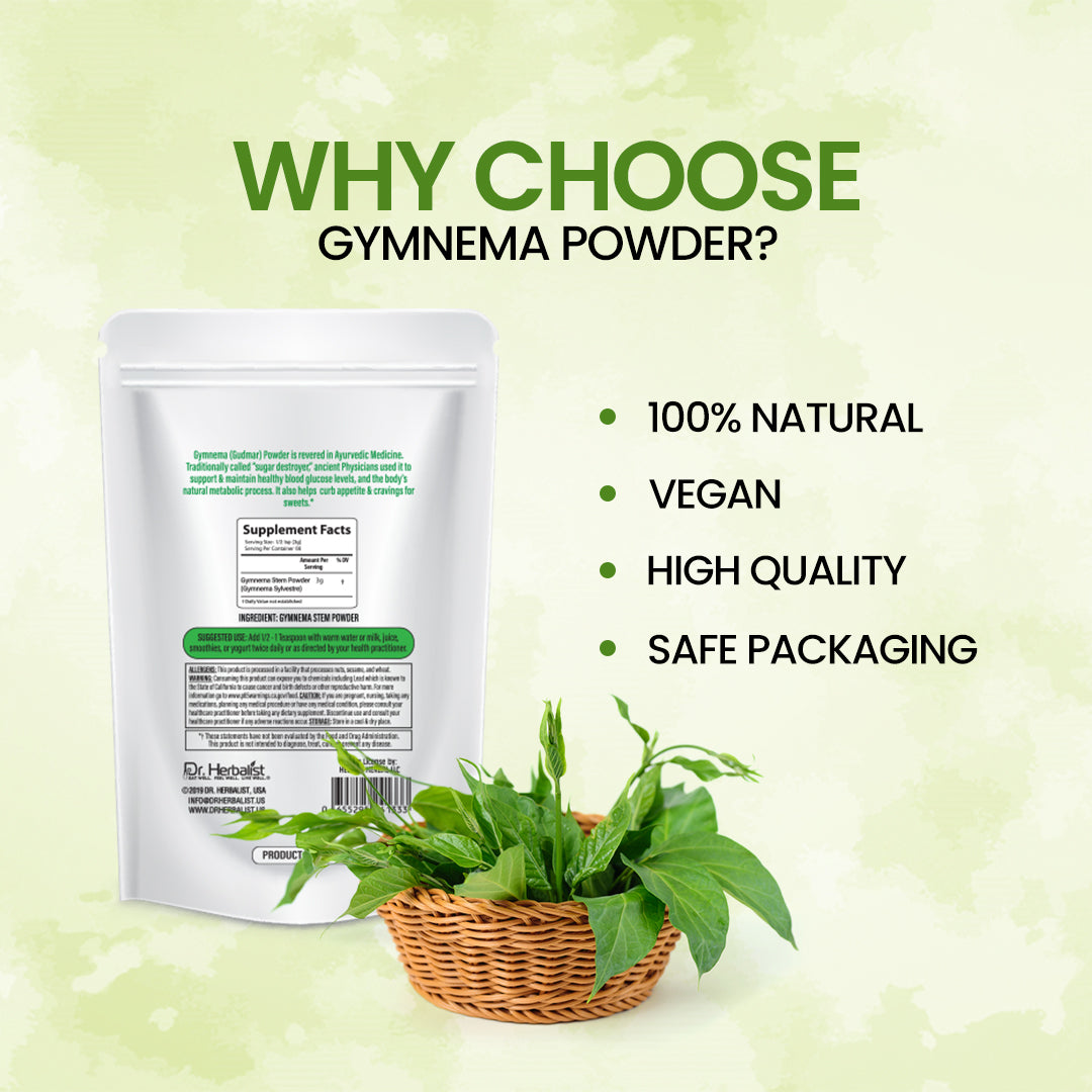 DR. HERBALIST Gymnema Powder 200g