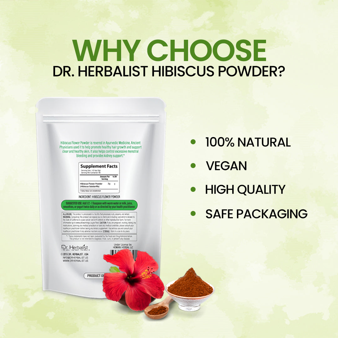 DR. HERBALIST Hibiscus Powder 200g