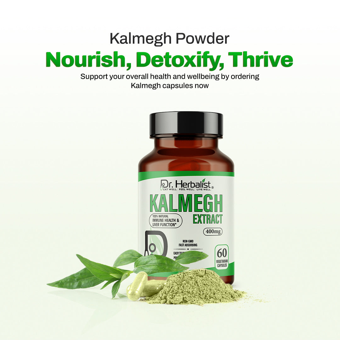 DR. HERBALIST Kalmegh Extract 400mg 60 Capsules