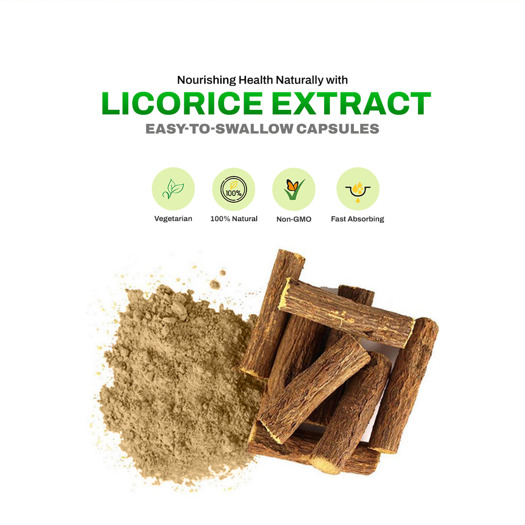 DR. HERBALIST Licorice Extract 250mg 60 Capsules