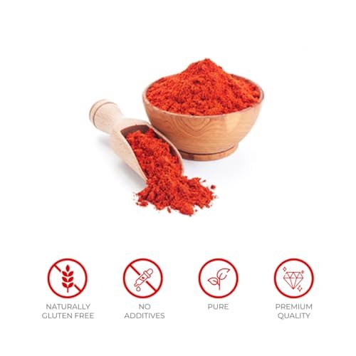 Pardesi Paprika Powder 200 g Ground - Authentic Indian Spice Sensation - Smoky Flavor Fusion , Rich & Warm - Perfect for Tandoori Chicken, Biryani, Curries, Goulash, Roasted Vegetables & Global Recipes.