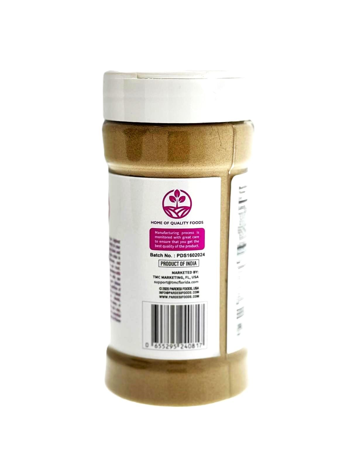 Pardesi Ginger Powder I Zingabar Officinalis I 100% Natural I 200gm | Premium Quality | Sonth, Zingiber officinale | Warm, Spicy Flavor | Versatile Spice for Baking, Cooking & Beverages | Vegan-Friendly.