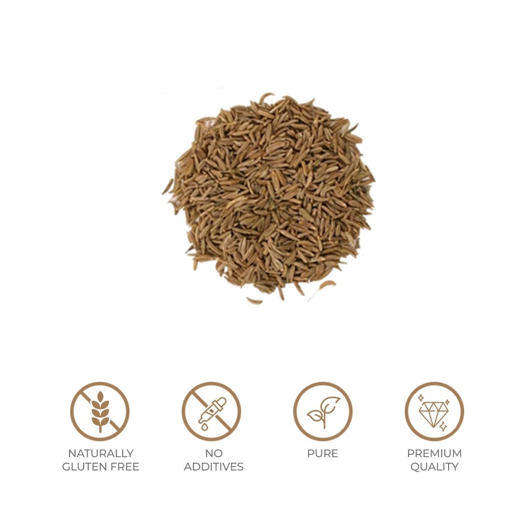 Pardesi Cumin Seeds 200g | Organic, Natural & Premium Quality | Jeera, Cuminum Cyminum | Earthy Flavor & Warm Aroma | Versatile Spice for Indian, Mexican & Middle Eastern Cuisine.