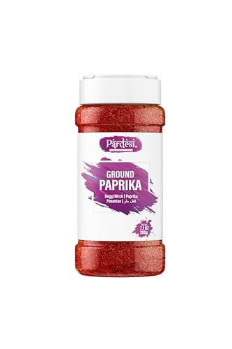 Pardesi Paprika Powder 200 g Ground - Authentic Indian Spice Sensation - Smoky Flavor Fusion , Rich & Warm - Perfect for Tandoori Chicken, Biryani, Curries, Goulash, Roasted Vegetables & Global Recipes.