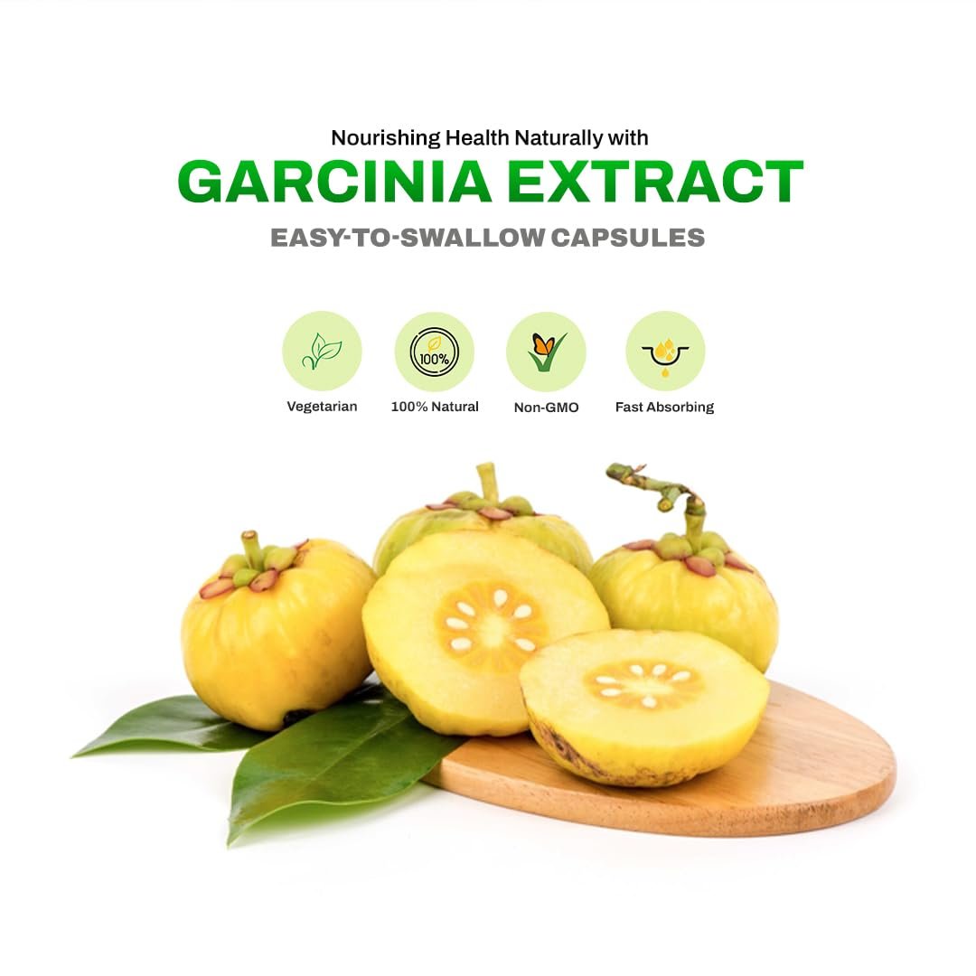 Dr. HERBALIST Garcinia Extract 350mg, 60 Capsules - Pure & Potent Garcinia Cambogia Extract for Health Enthusiasts | Vegetarian, Gluten-Free & Made with Natural Ingredients.