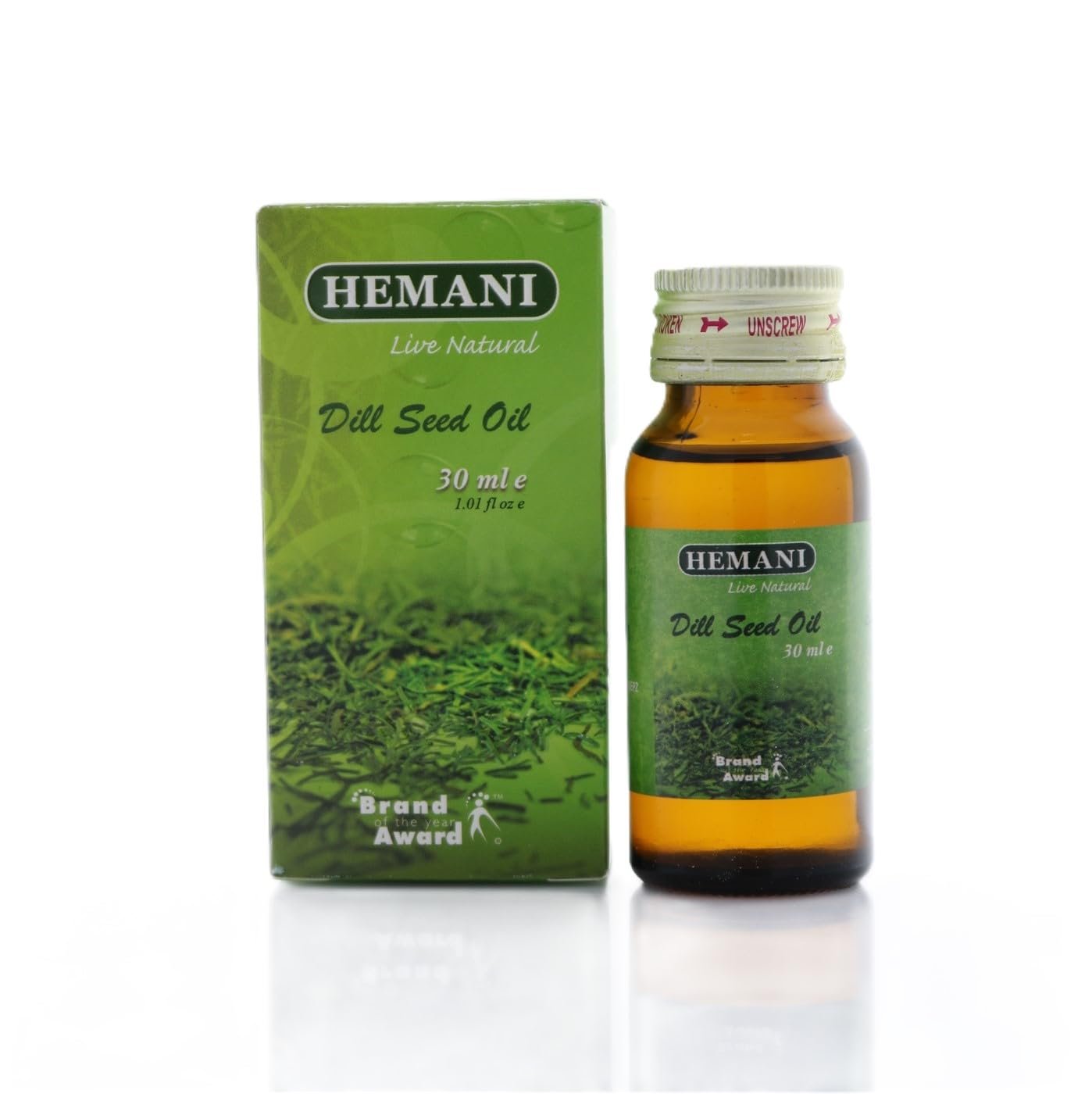 Hemani Dill Seed Oil 30ml - Anethum Graveolens - Natural Wellness, Skin Radiance, Hair Strength & Daily Self-Care Essential.