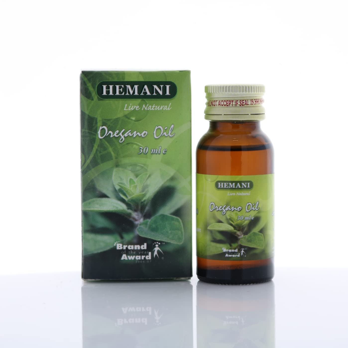 Hemani Oregano Essential Oil 30mL - Therapeutic Grade, Professional Quality, 100% Pure, Natural.