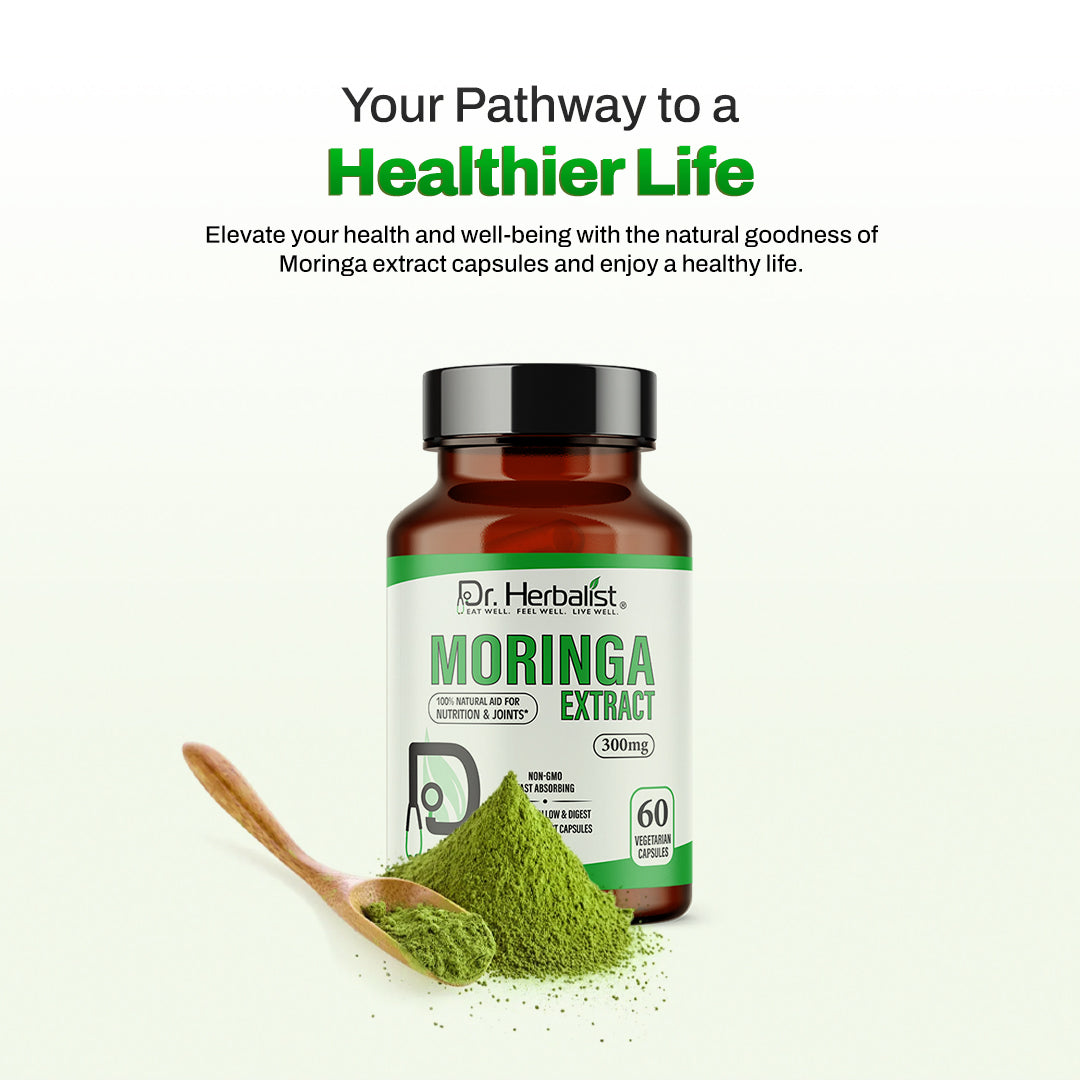 DR. HERBALIST Moringa Extract 300mg 60 Capsules