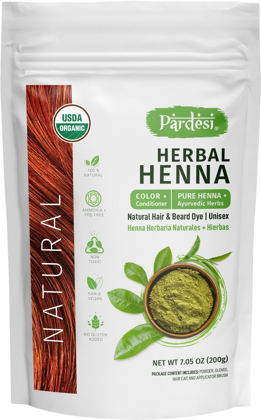 PARDESI Herbal Henna Natural 200g