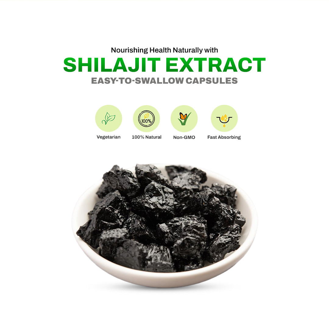 DR. HERBALIST Shilajit Extract 450mg 60 Capsules