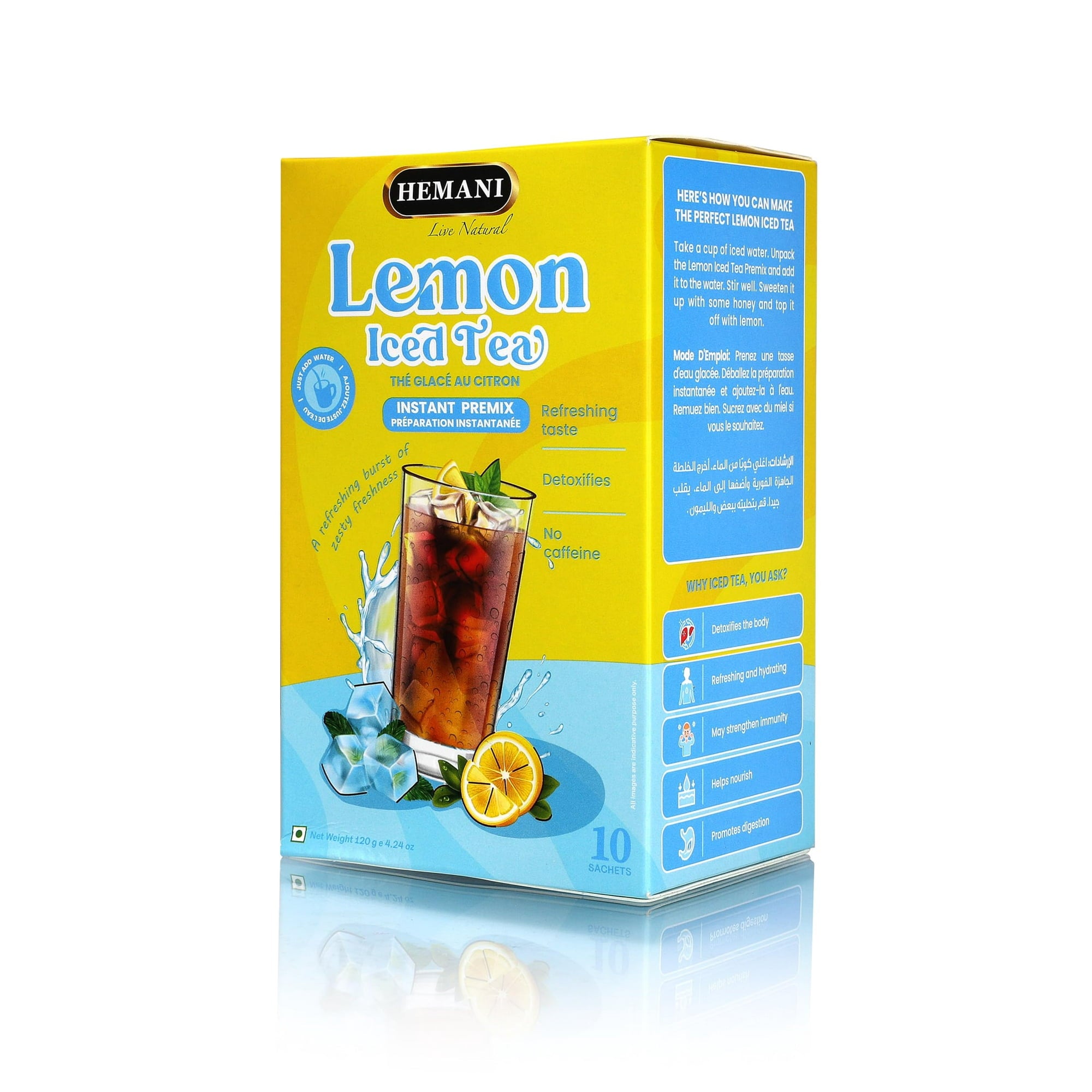 HEMANI Instant Tea Lemon Iced Tea