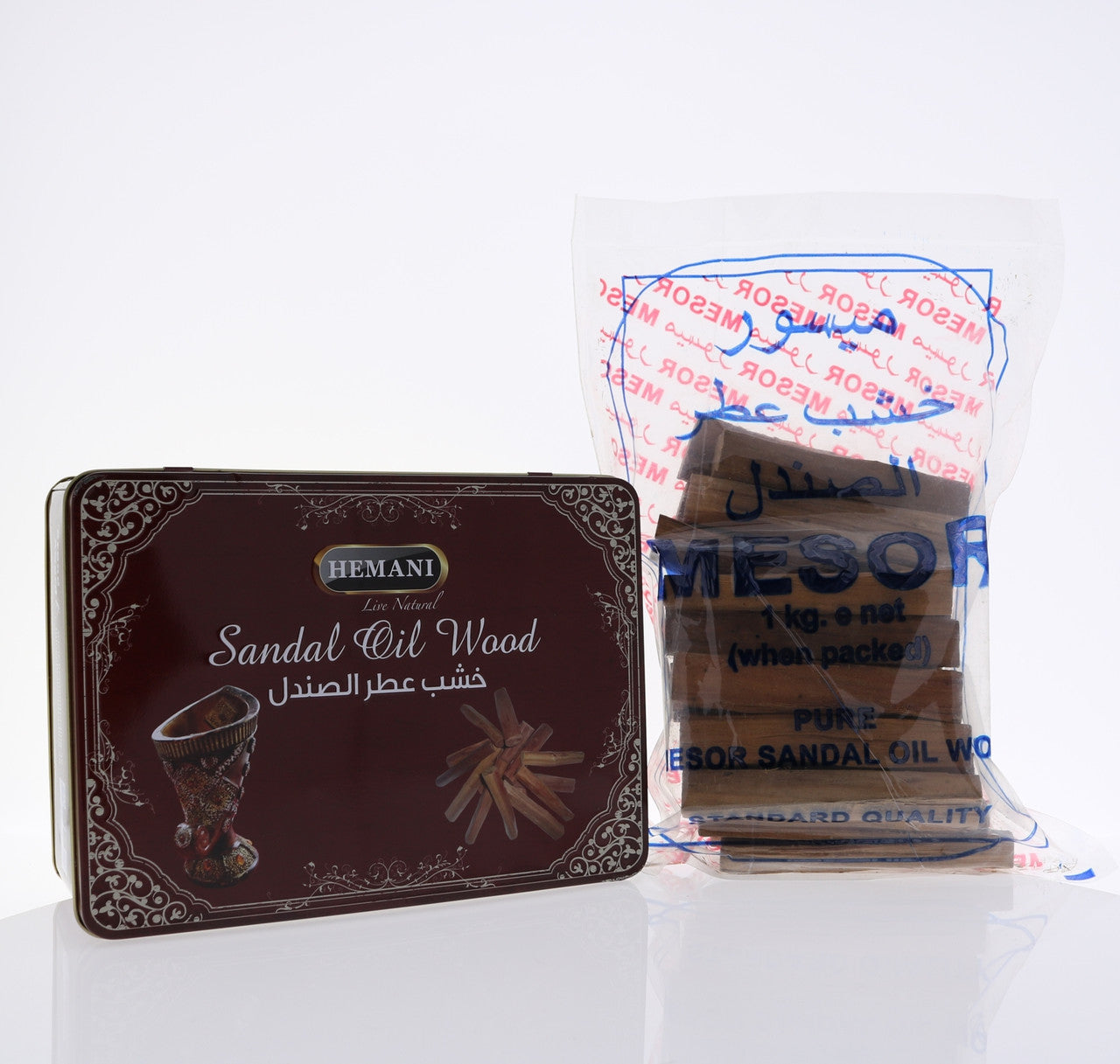 HEMANI Sandalwood Tin Box 1000g