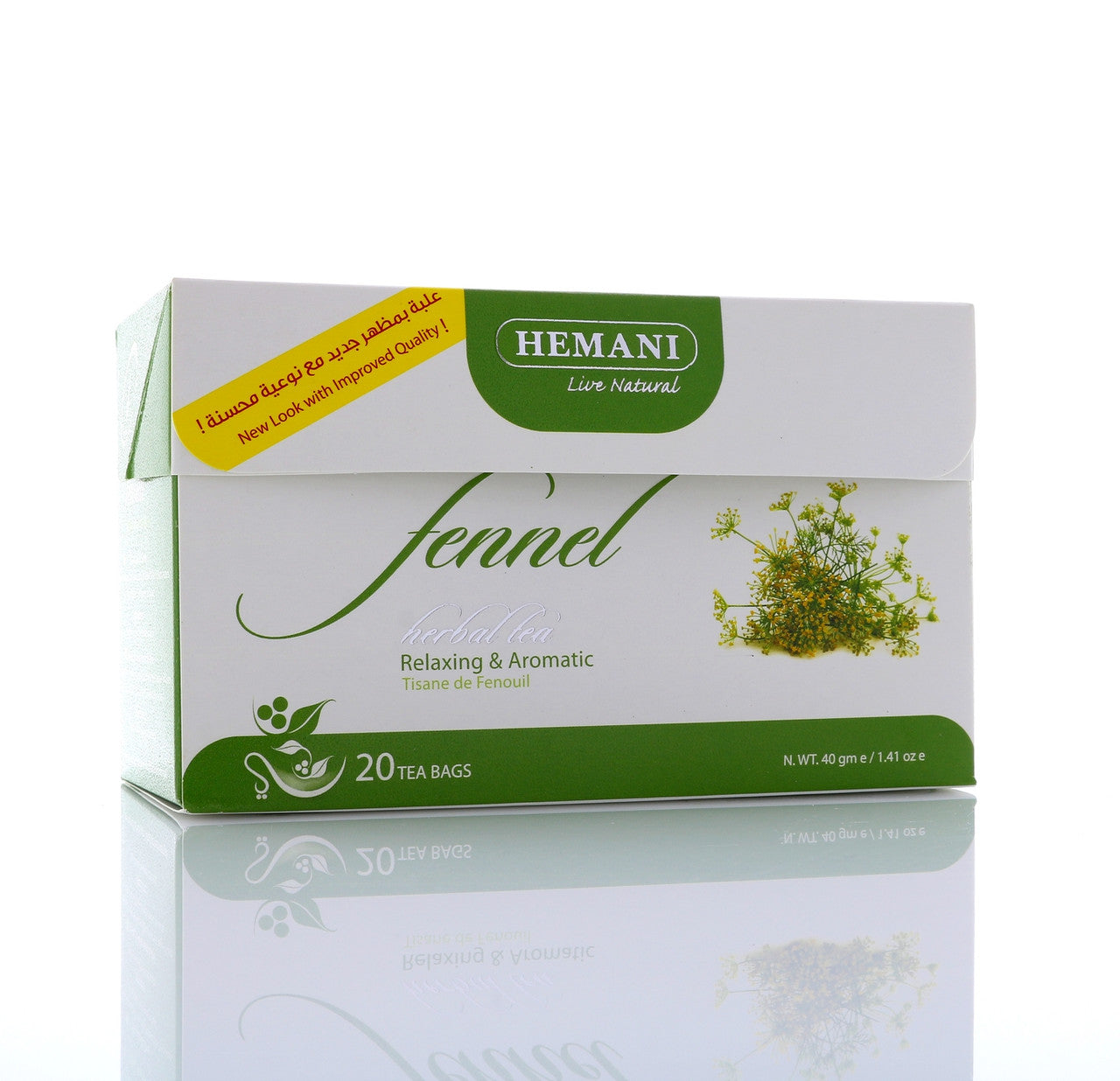 HEMANI Herbal Tea Fennel 40g 20Tb