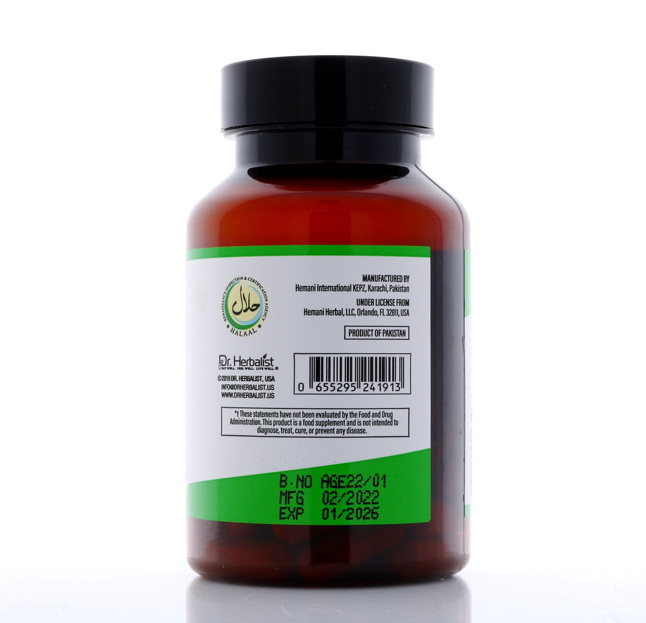 DR. HERBALIST Ashwaghanda Extract 450mg 60 Capsules