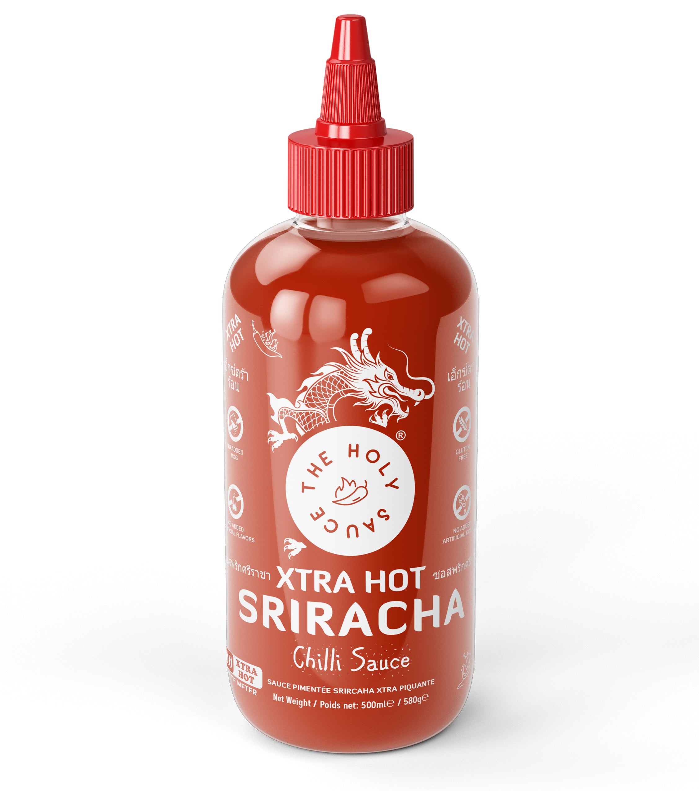 HOLY SAUCE Sriracha Chili Sauce Extra Hot 580g
