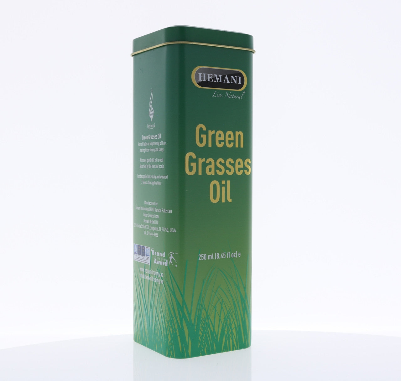 HEMANI Green Grass Oil 250mL