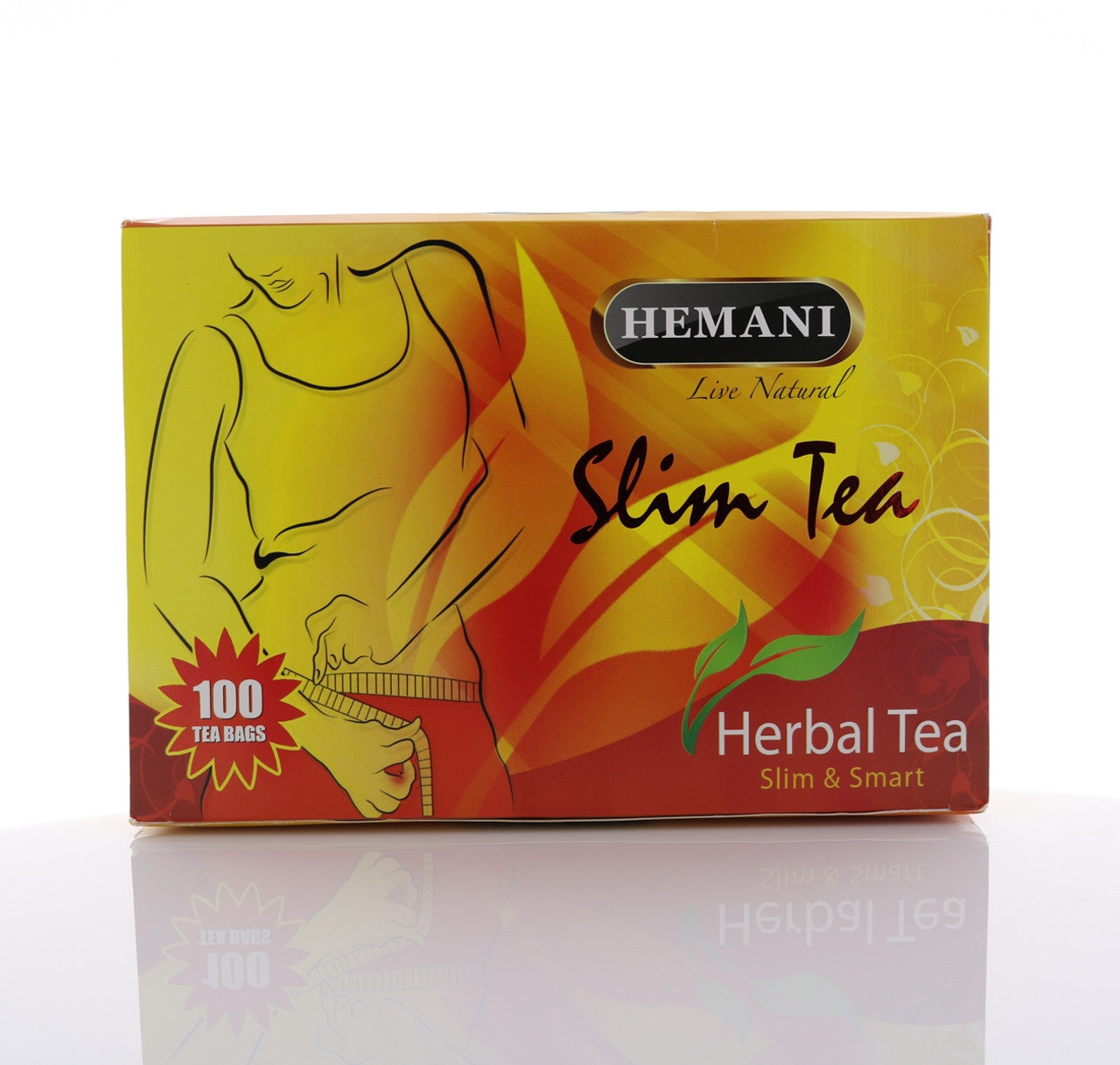 HEMANI Slim Tea 100 Tea Bags